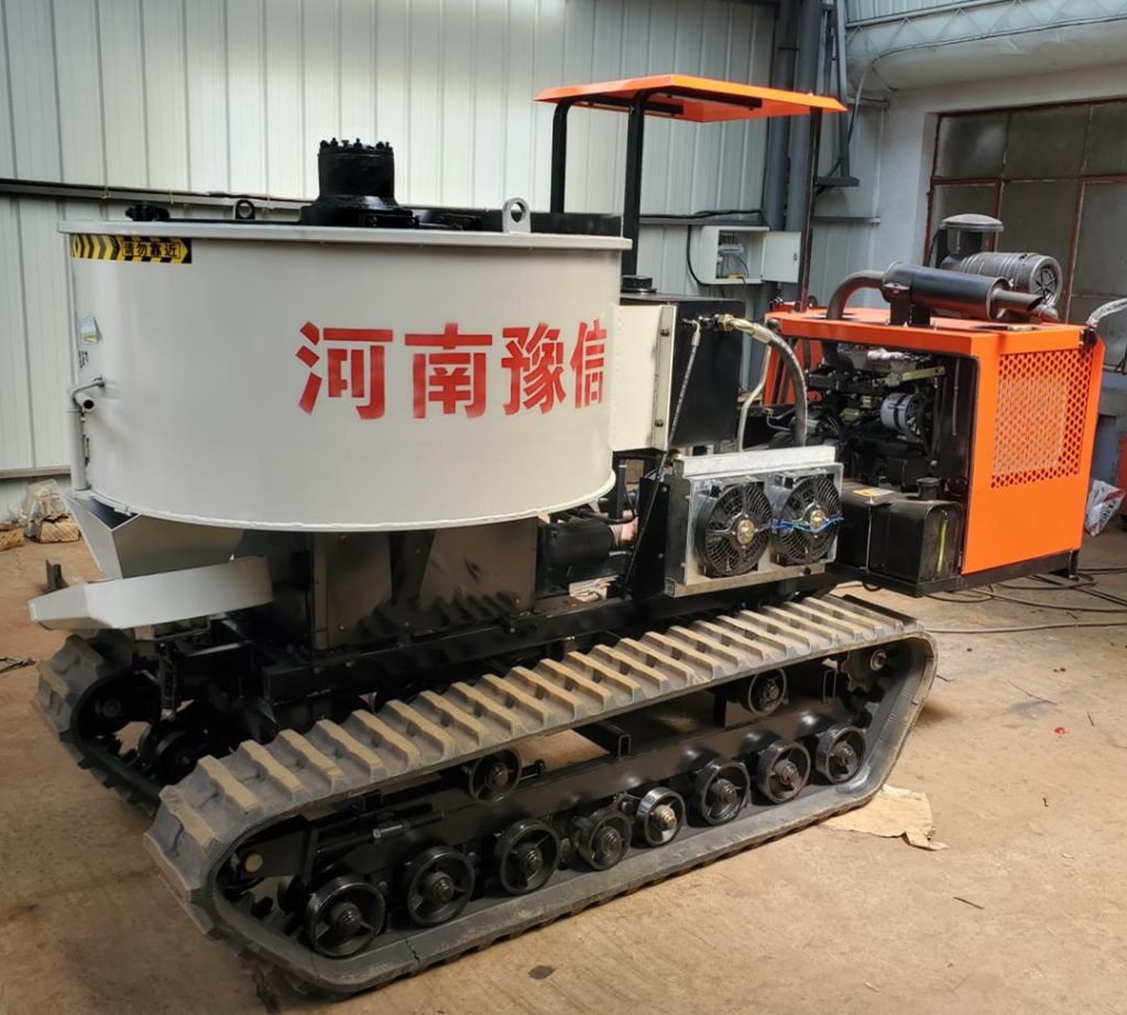 0.8立方混凝土履帶攪拌車(chē)